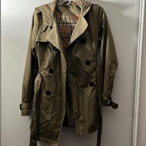 Hunter green coat